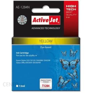 ACTion Activejet AE1284N (Epson T1284) Ink CArTriDgE YEllow