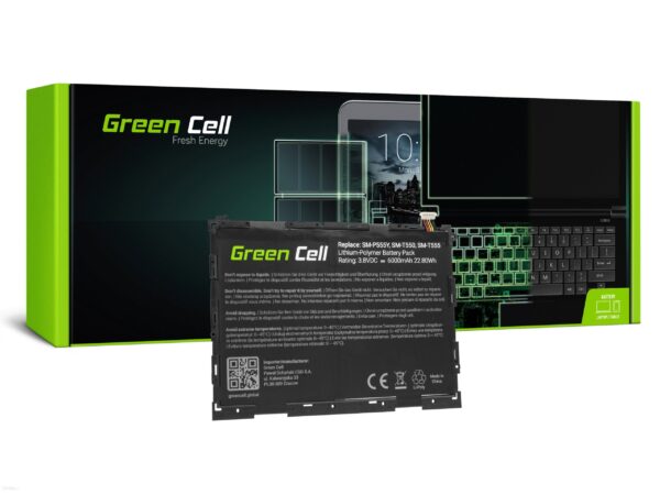Bateria Green Cell EB-BT550ABE do Samsung Galaxy Tab A 9.7 T550 T555