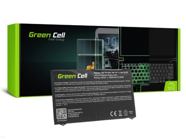 Bateria Green Cell EB-BT810ABA EB-BT810ABE do Samsung Galaxy Tab S2 9.7 T810 T813 T815 T819
