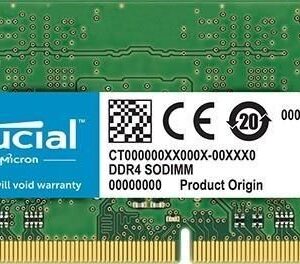 Crucial 4GB DDR4 SODIMM 2666MHz CL19 SR x8 (CT4G4SFS8266)