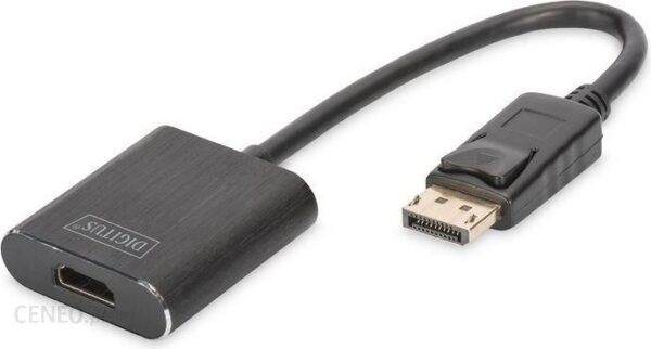 Digitus Adapter AV Konwerter/adapter audio-video DisplayPort 1.4 do HDMI 2.0 4K 60H -DA-70472 (DA70472)
