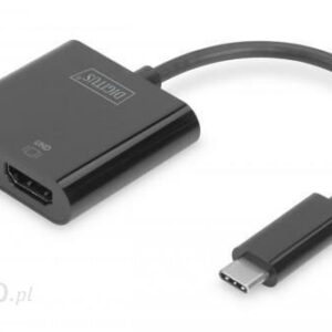 Digitus Adapter HDMI na USB-C 3.1 aluminiowy (DA70856)