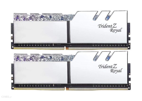G.SKILL 16GB 3200MHz TridentZ Royal Silver CL16 (2x8GB) (f43200c16d16gtrs)
