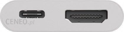 Goobay Adapter USB Goobay - HDMI + USB-C Biały (62110)