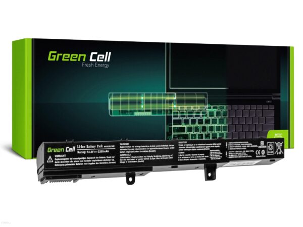 Green Bateria do Asus A31N1319 A41N1308 X551 X551C 4 cell 14