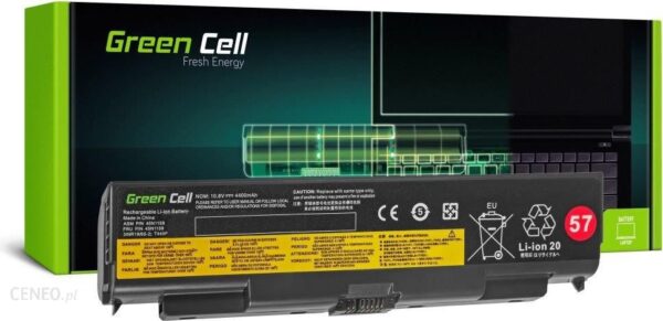 Green Cell do Lenovo ThinkPad T440P T540P W540 W541 L440 L540 (LE89)