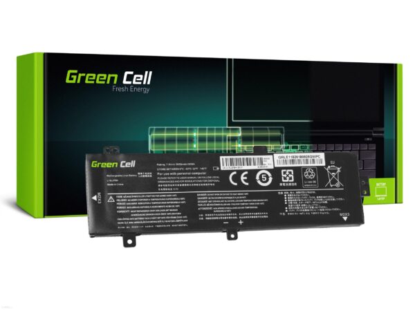 Green Cell L15C2Pb3 L15L2Pb4 L15M2Pb3 L15S2Tb0 Do Lenovo Ideapad 310-15Iap 310-15Ikb 310-15Isk 510-15Ikb 510-15Isk (Le118)