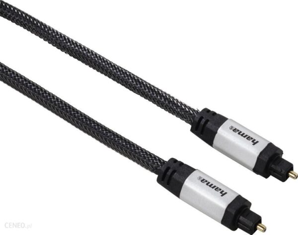 Hama Audio Optical Fibre Cable Odt Plug (Toslink) Fabric 2M