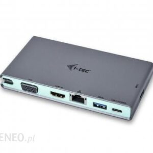 i-tec USB-C Travel 4K HDMI VGA Ethernet PD (c31traveldockpd20)