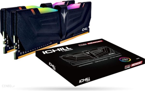 Inno3D iCHILL RGB AURA SYNC DDR4 16GB (2x8GB) 3600MHz CL17 (RCX2-16G3600A)