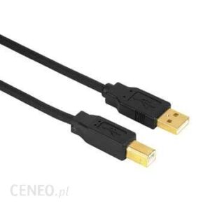 Kabel USB A-B 3m złoty (29767)