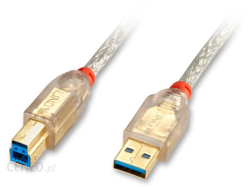 Kabel USB A - USB B Lindy 31836 - 1m
