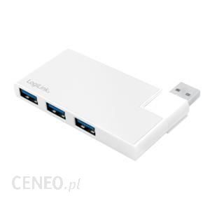 LogiLink Hub USB 3.0 4-portowy 90° /180° OTG srebrny (UA0303)