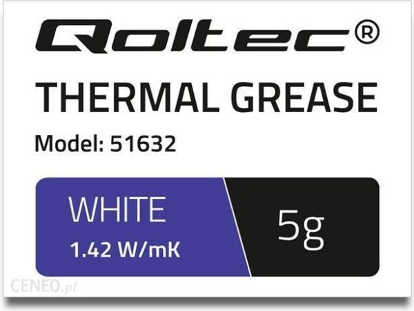 QOLTEC 1.42 W/m-K 5G biała (51632)