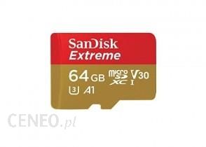 SanDisk Extreme microSDXC V30 64 GB SDSQXAF064GGN6MA