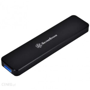 Silverstone MS09 kieszeń USB na dysk M.2 Black (SST-MS09B)