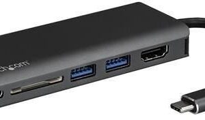 StarTech USB-C MULTIPORT ADAPTER W/ SD (DKT30CSDHPD)