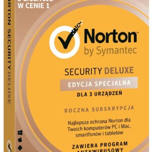 SYMANTEC Norton Security Deluxe 3.0 PL 1Rok 1U (21384414)