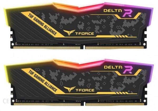 Team Group Delta TUF ASUS 32GB (2x16GB) DDR4 3200MHz CL16 RGB (TF9D432G3200HC16CDC01)