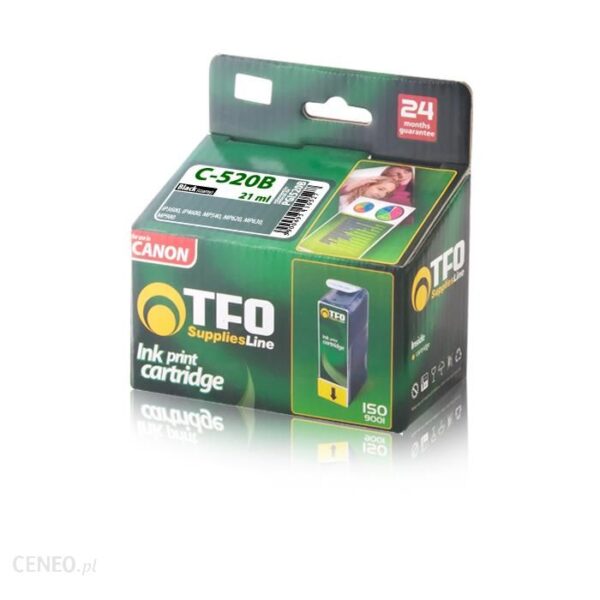 Telforceone Tusz TFO C520B (PGI520Bk) 21ml