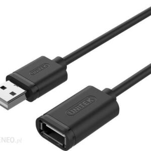 Unitek przedłużacz USB 2.0 AM-AF 1m (Y-C428GBK)