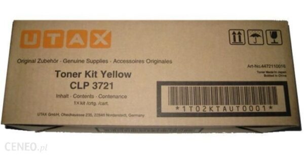 Utax Yellow 2800S Clp3721 (4472110016)