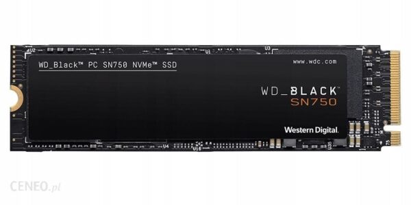 WD 500GB M.2 2280 PCI-E NVMe SSD Black SN750 (WDS500G3X0C)