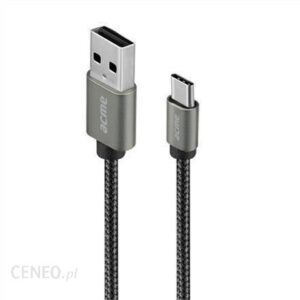 Acme Europe USB-C(M)/ USB-A(M) 1m Gwiezdna Szarość (CB2041G)