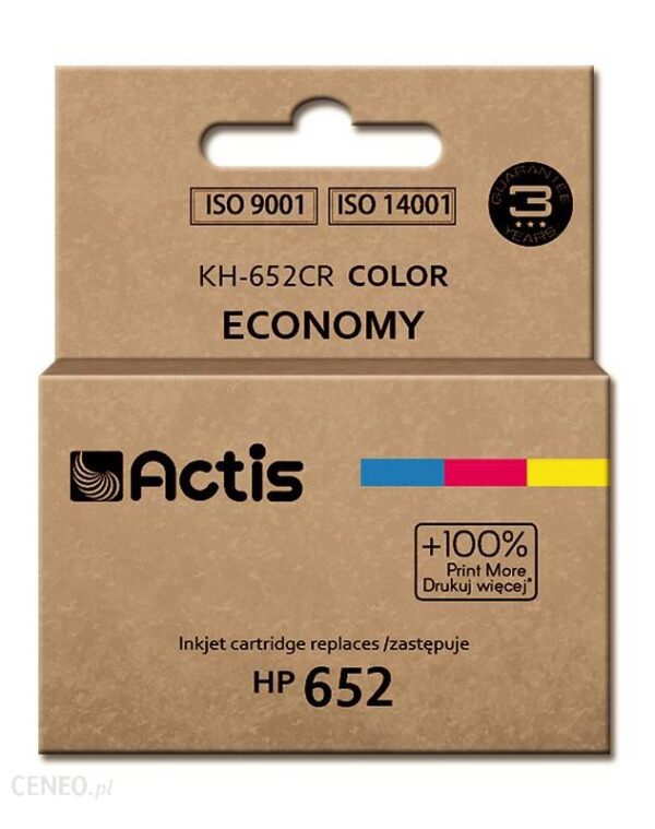Actis KH-652CR zamiennik HP 652 F6V24AE Standard 15 ml kolor