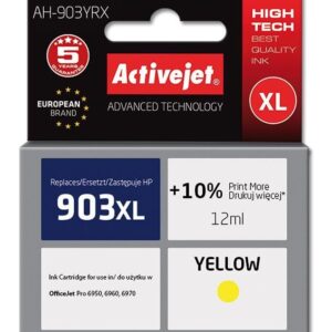 ActiveJet zamiennik żółty HP 903XL (AH903YRX)