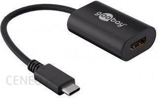 Adapter USB Goobay USB C - HDMI Czarny (38532)