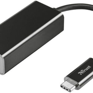 Adapter USB Trust USB - RJ-45 Czarny (21491)