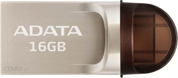 Adata USB UC370 OTG 16GB Metal (AUC37016GRGD)