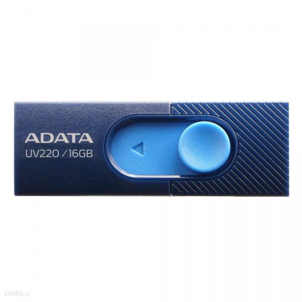 Adata USB UV220 Classic 16GB Granatowy/Niebieski (AUV22016GRBLNV)