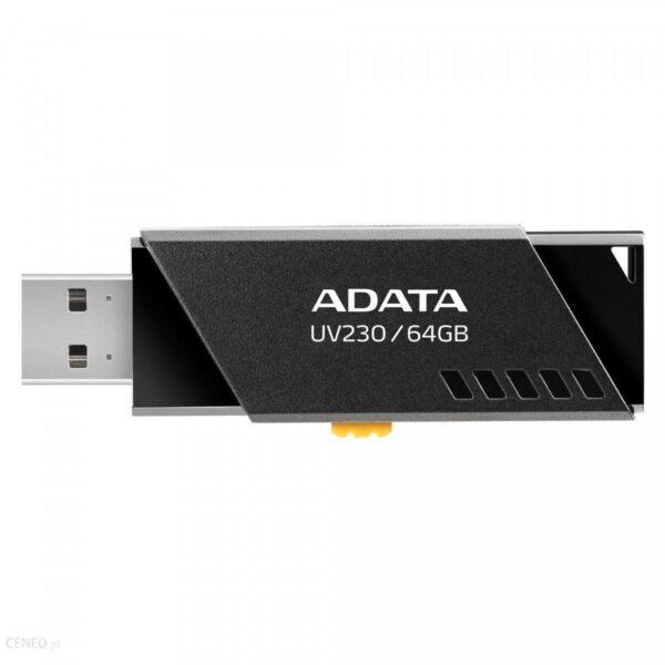 Adata USB UV230 Classic 64GB Czarny (AUV23064GRBK)