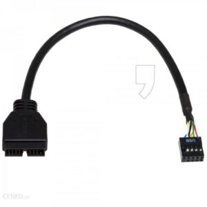 Akyga Adapter USB 2.0 - USB 3.0 Czarny (AKCA28)