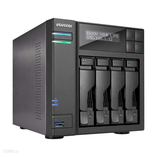 Asustor 4-dyskowy NAS do 40TB (AS6404T)