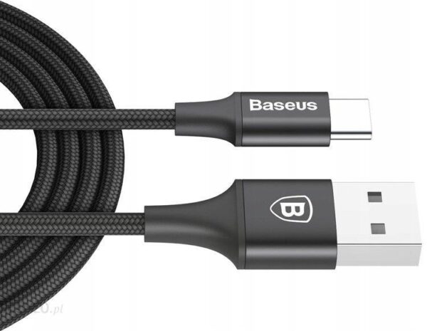 Baseus Rapid USB-C LED 2m Black (BSU013BLK)