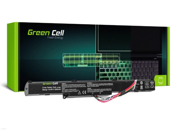 Bateria Green Cell A41-X550E do Laptopa Asus F550D F550DP F750L R510D R510DP X550D X550DP (AS77)