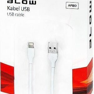 Blow Kabel USB Blow Przewód USB A - iPhone 5/6 biały MFI 2m (66-080)