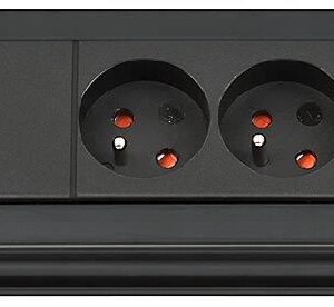 Brennenstuhl przeciwprzepięciowa Premium-Line 6 gniazd + 2 x USB 3m Czarna (1156004526)