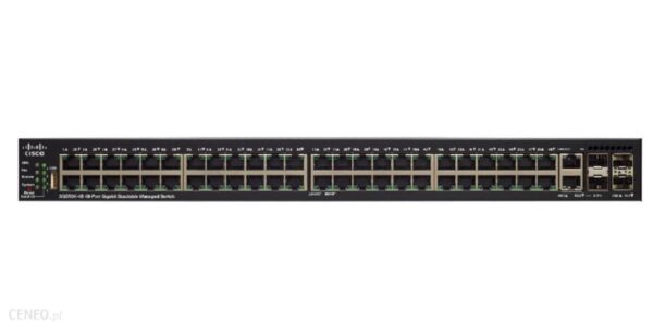 Cisco Switch Zarządzalny SG550X-48P 48-port (SG550X48PK9EU)