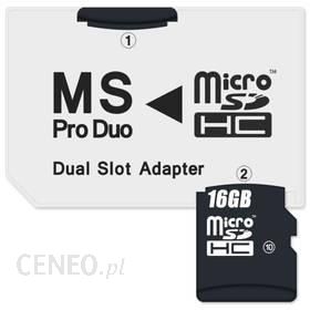 Connect IT Czytnik kart pamięci MS Pro Duo - 2xMicroSDHC (CI1138)