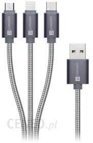 Connect IT Wirez 3in1 USB-C+microUSB+Lightning 1
