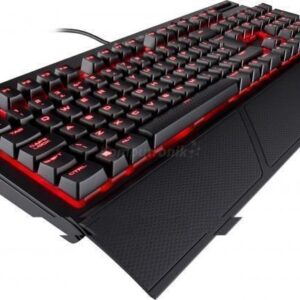 Corsair Gaming K68 Red LED Czarna (CH9102020NA)