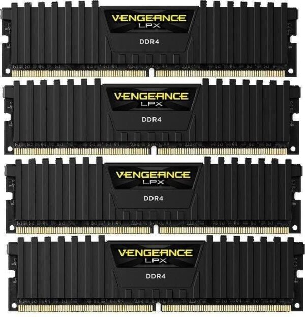 Corsair Vengeance LPX Black 32GB (4x8GB) DDR4 3000MHz CL16 (CMK32GX4M4D3000C16)