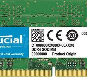 Crucial DDR4 16GB 2666MHZ SODIMM CL19 (CT16G4SFD8266)