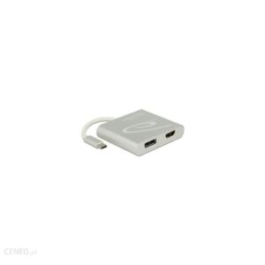 Delock Splitter USB-C/HDMI + DisplayPort Biały (87716)