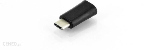 Digitus USB-C - microUSB Czarny (AK-300523-000-S)