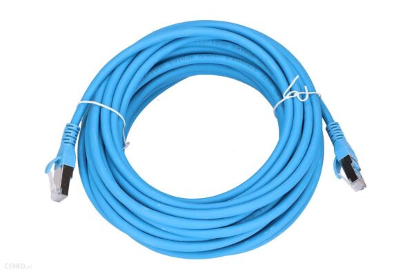 Extralink Patchcord Sieciowy Kat.6A S/FTP 10m (EX6594)